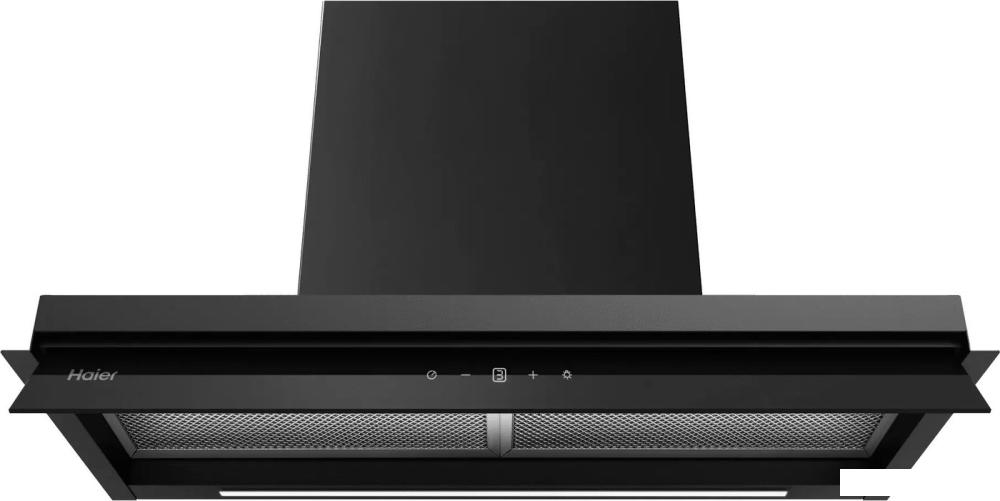 Кухонная вытяжка Haier HVX-W875TGB- фото