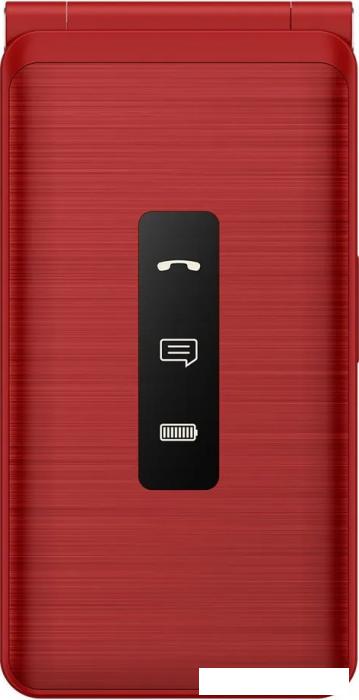 Кнопочный телефон BQ BQ-2411 Shell (красный)- фото3