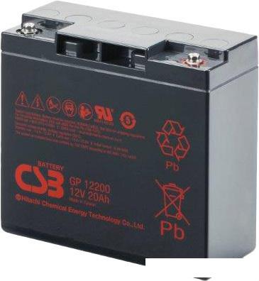 Аккумулятор для ИБП CSB GP12200 (12В/20 А·ч)