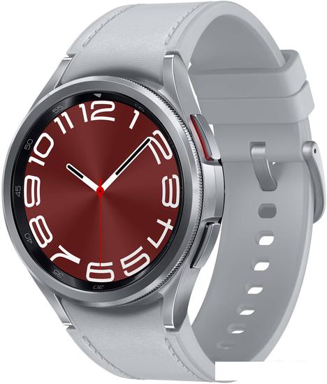 Умные часы Samsung Galaxy Watch6 Classic 43 мм (серебристый)- фото