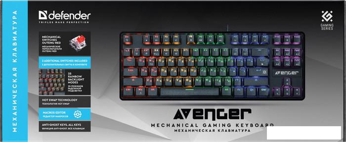Клавиатура Defender Avenger GK-412- фото2