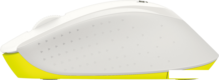 Мышь Logitech M330 Silent Plus (белый/желтый)- фото4