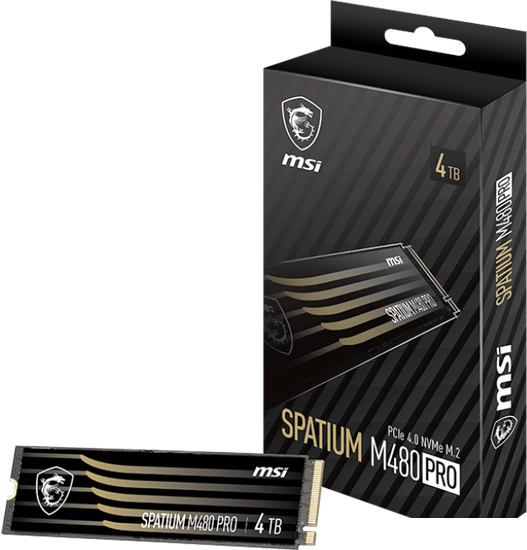 SSD MSI Spatium M480 Pro 4TB S78-440R050-P83- фото2