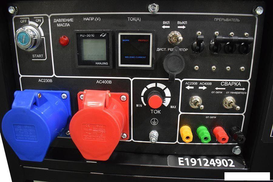 Бензиновый генератор ТСС GGW 6.0/250ED-R3- фото4