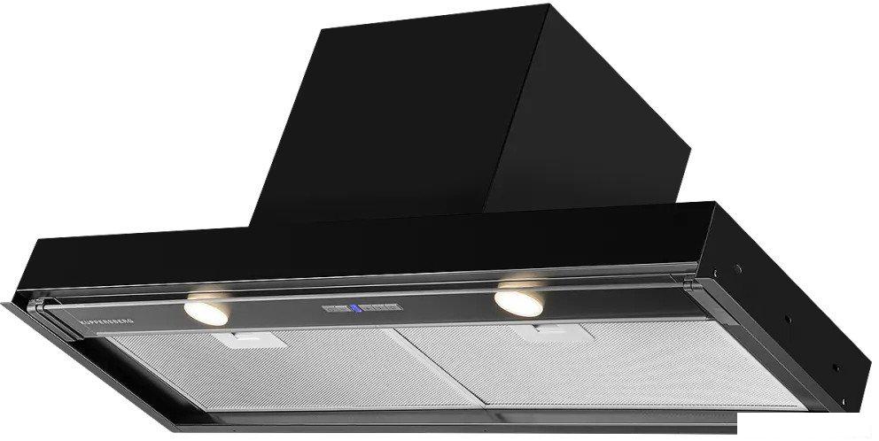 Кухонная вытяжка KUPPERSBERG Nancy S 90 Black- фото2