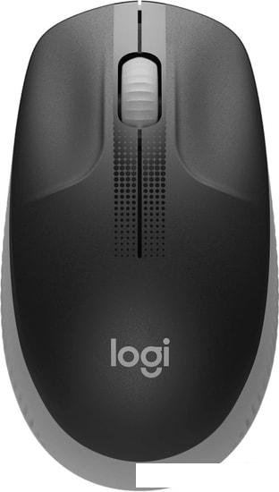 Мышь Logitech M190 (черный/серый)- фото