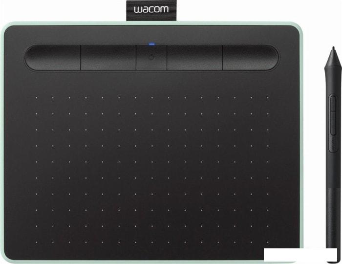 Графический планшет Wacom Intuos CTL-4100WL (фисташковый зеленый, маленький размер)- фото