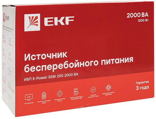 Источник бесперебойного питания EKF SSW-2200- фото2
