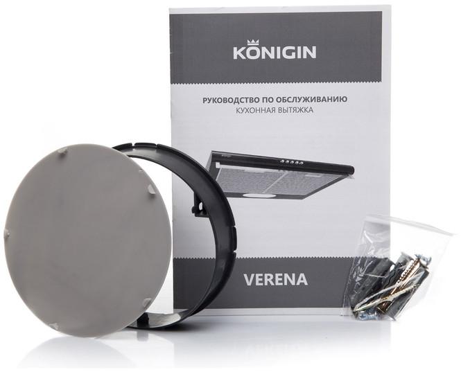 Кухонная вытяжка Konigin Verena 60 (черный)- фото2