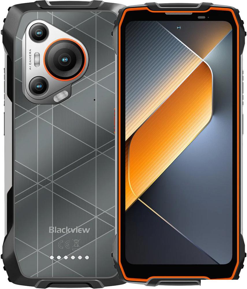 Телефон Blackview BL7000 8GB/256GB (оранжевый)- фото