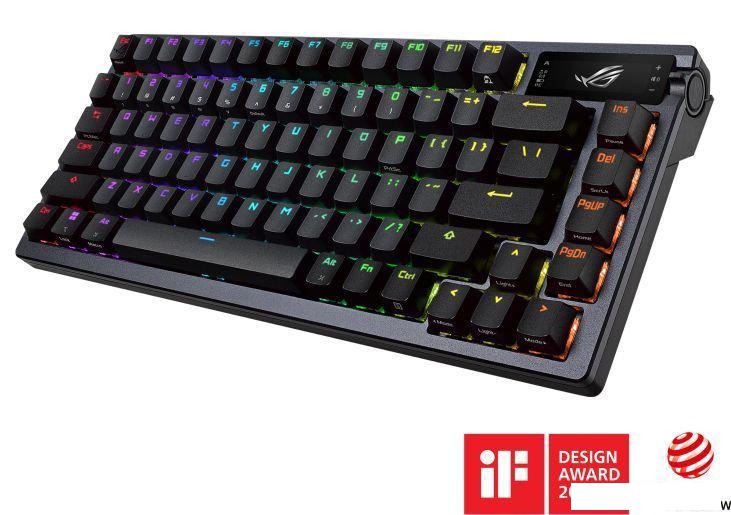 Клавиатура ASUS ROG Azoth PBT (ASUS ROG NX Snow)- фото2