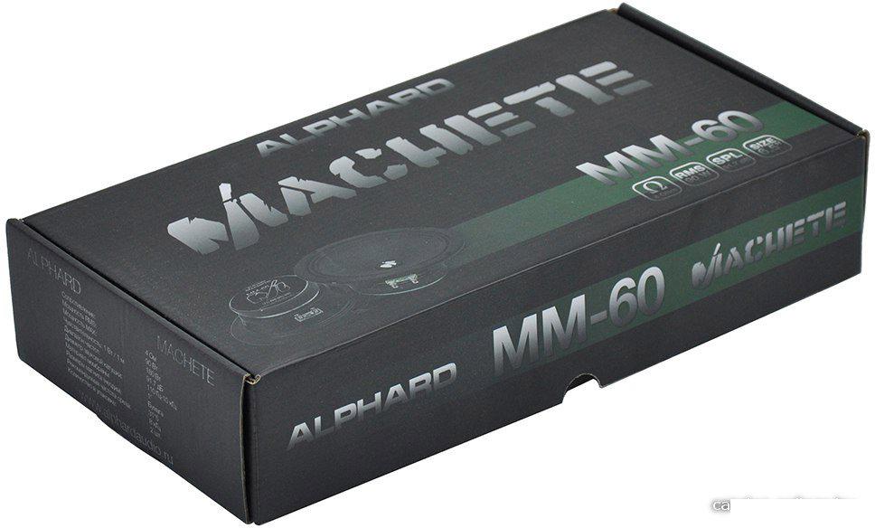 Мидбас Alphard Machete MM-60- фото3