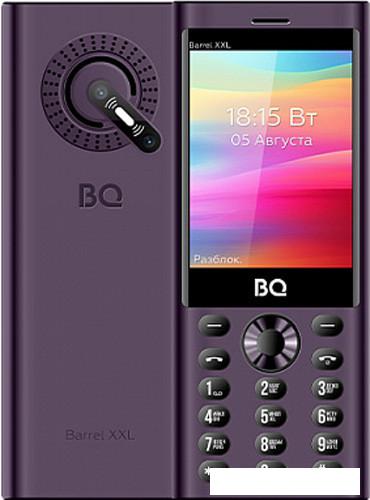 Кнопочный телефон BQ BQ-3598 Barrel XXL (фиолетовый)- фото