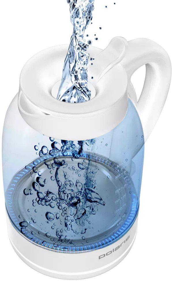 Электрический чайник Polaris PWK 1797CGL Water Way Pro (белый)- фото4