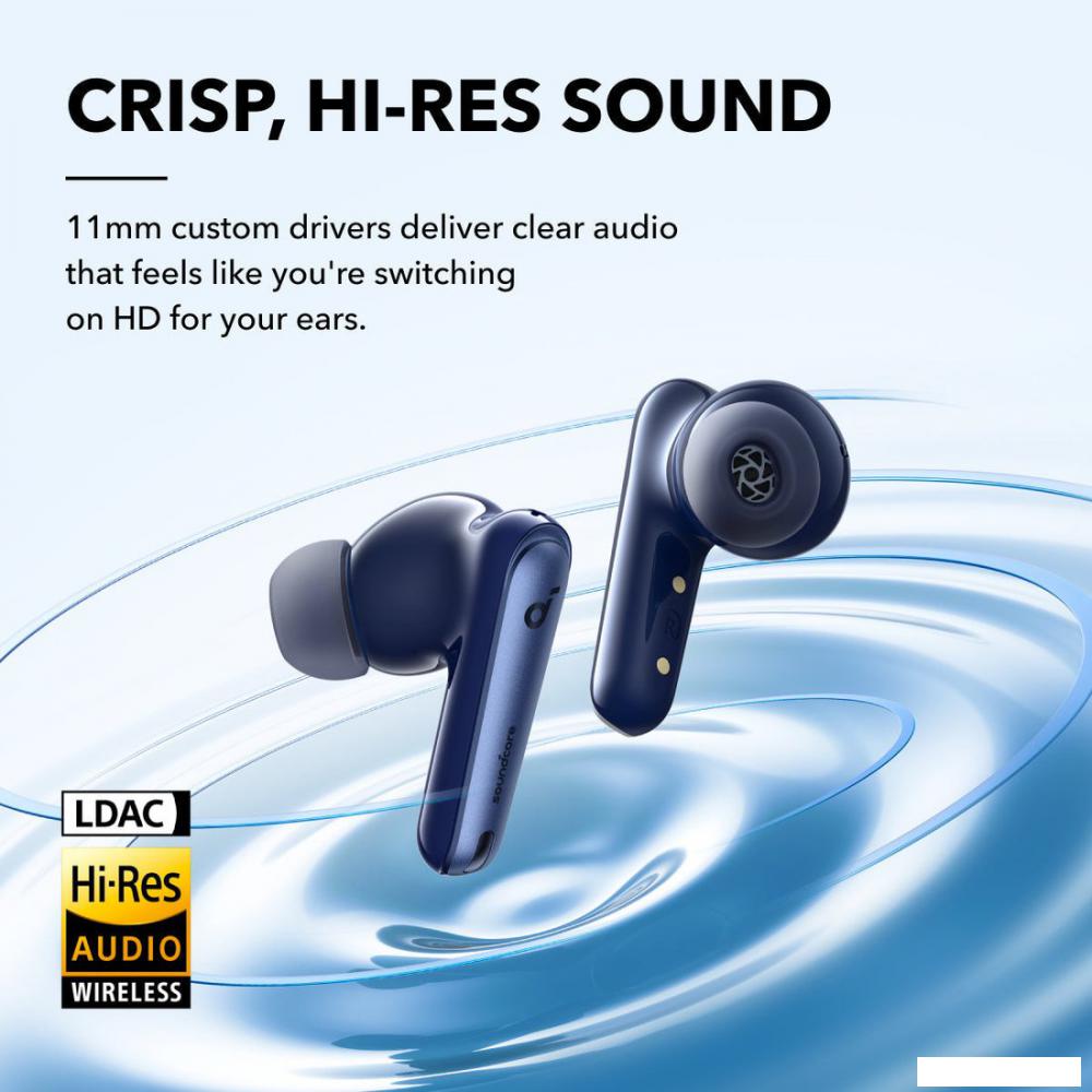 Наушники Anker Soundcore Liberty 4 NC (темно-синий)- фото4