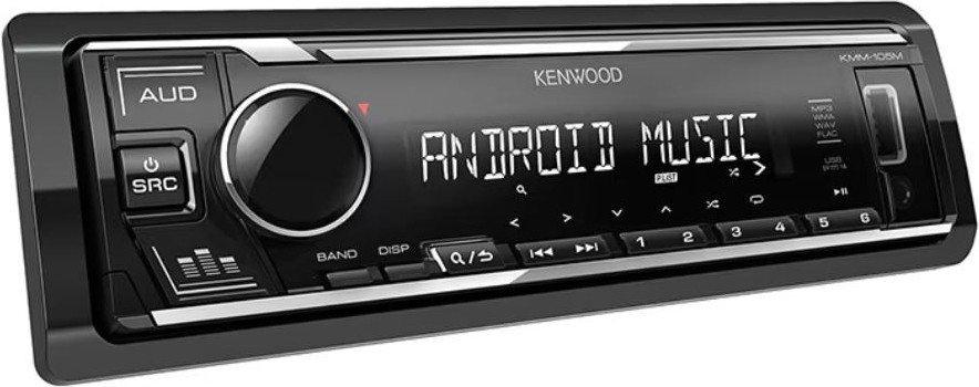 USB-магнитола Kenwood KMM-105M- фото2