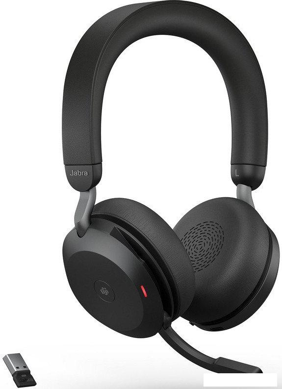 Офисная гарнитура Jabra Evolve2 75 MS Stereo USB-A Desk (черный)- фото2