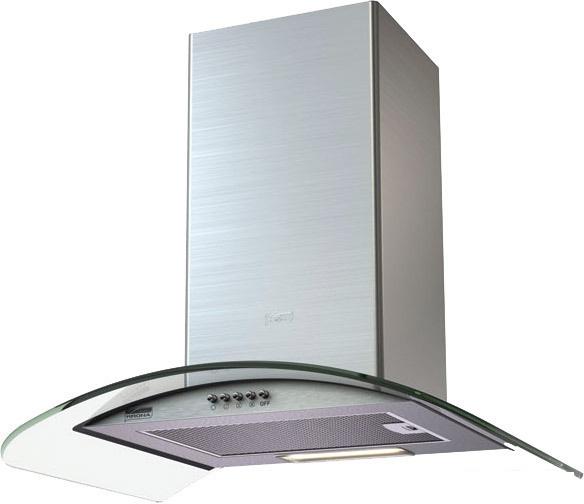 Кухонная вытяжка Krona Sabrina 600 Inox/Glass Push Button- фото2