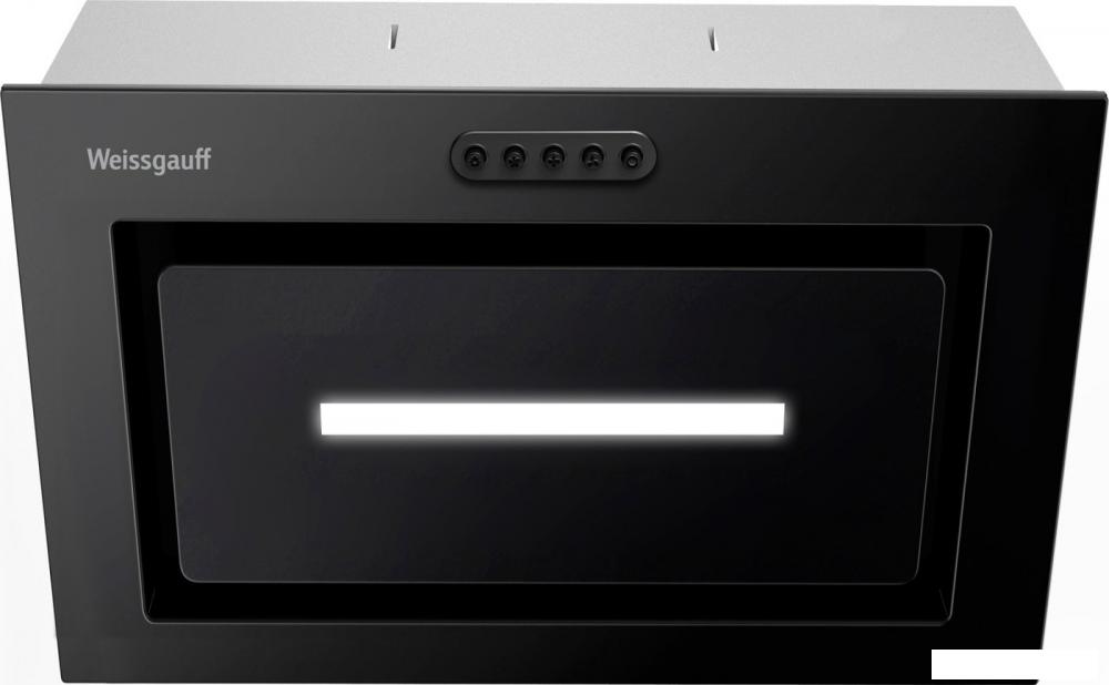 Кухонная вытяжка Weissgauff Aura 456 PB Black Glass