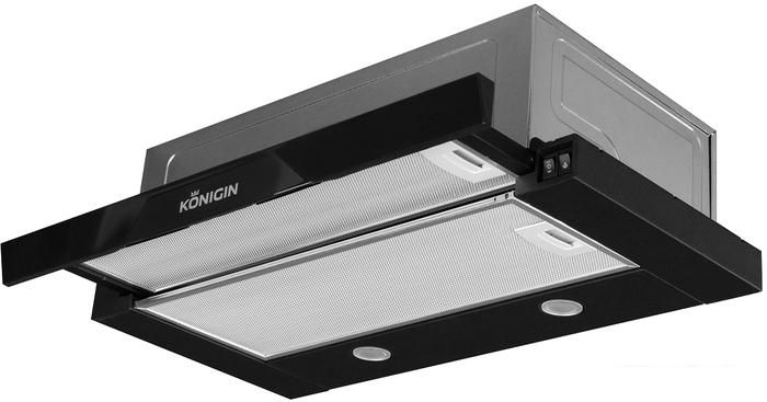 Кухонная вытяжка Konigin Rebus 60 (черный)- фото
