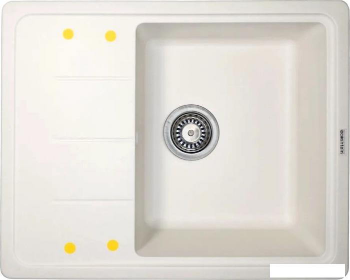 Кухонная мойка Ecoshtein Rechteck 620 (жасмин)- фото