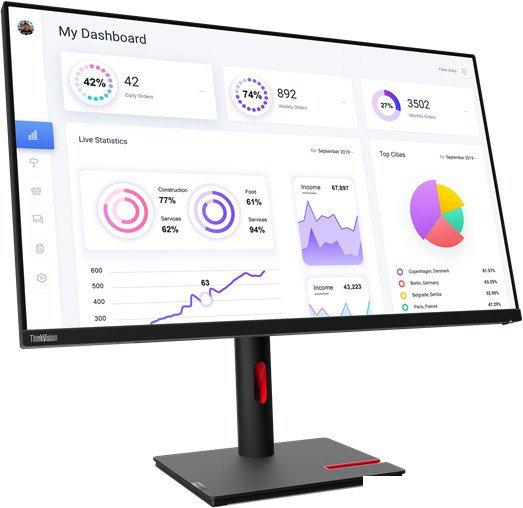 Монитор Lenovo ThinkVision T32p-30 63D2GAT1EU- фото2