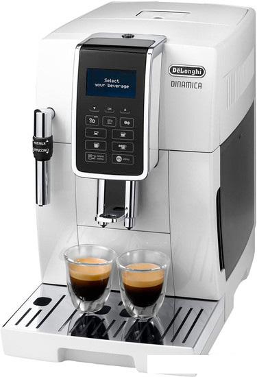 Эспрессо кофемашина DeLonghi Dinamica ECAM 350.35.W- фото