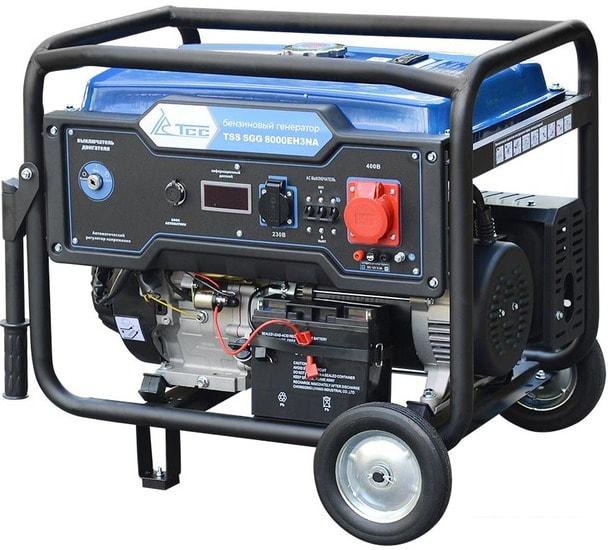Бензиновый генератор ТСС SGG 8000EH3NA- фото