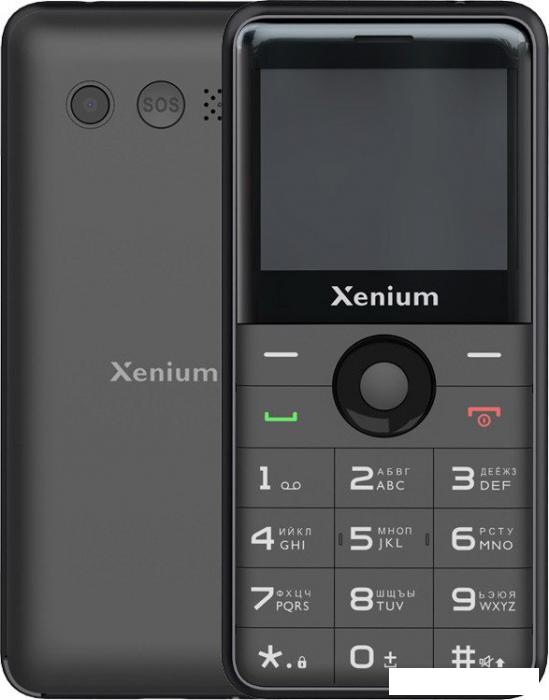 Кнопочный телефон Xenium X700 (черный)- фото
