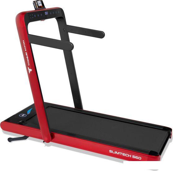 Электрическая беговая дорожка Titanium Masters Slimtech S60 (красный)- фото2