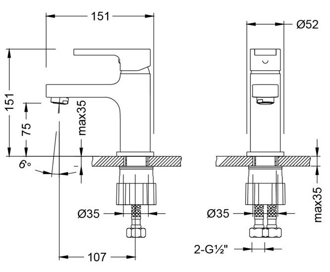 Смеситель Lemark Aura LM0606CH- фото2