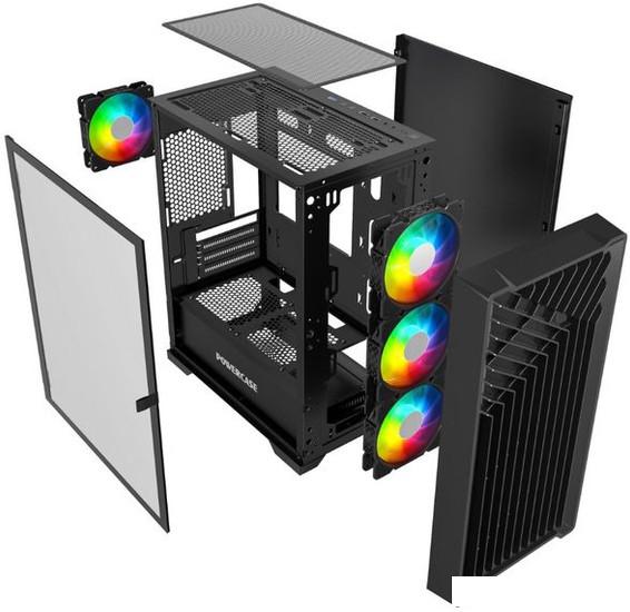 Корпус Powercase Mistral Micro X4B CMMXB-L4- фото4