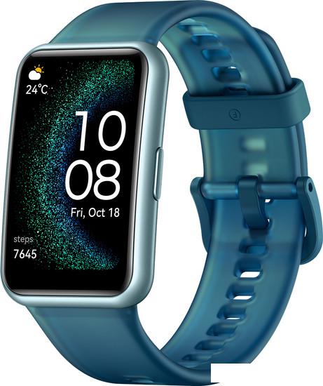 Умные часы Huawei Watch FIT Special Edition (насыщенный зеленый)- фото