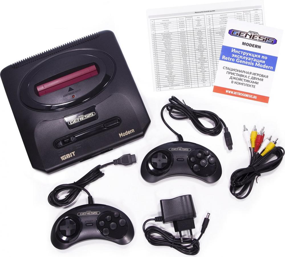 Игровая приставка Retro Genesis Modern (2 проводных геймпада, 303 игры)- фото2