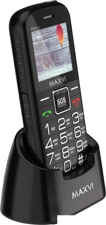 Кнопочный телефон Maxvi B5ds up (черный)- фото3