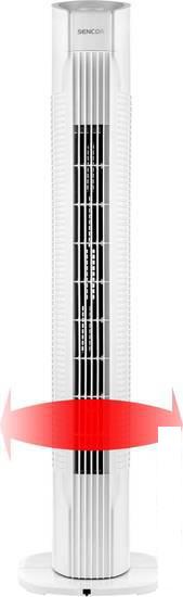 Колонный вентилятор Sencor SFT 3107WH- фото3
