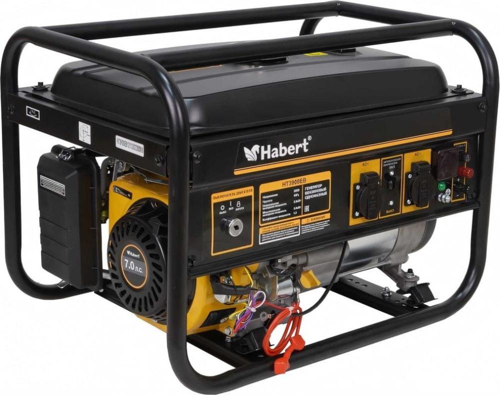 Бензиновый генератор Habert HT3900EB- фото3