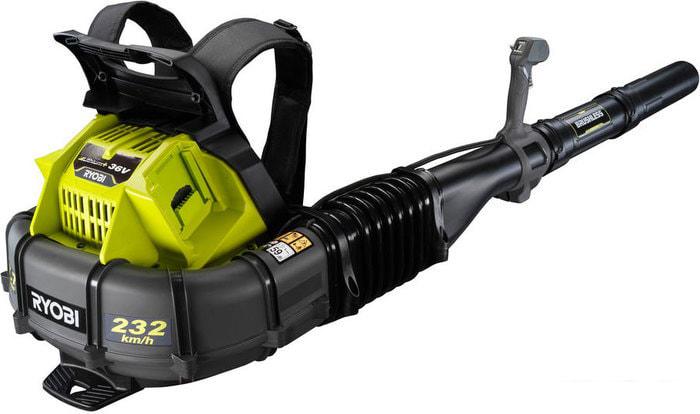 Ранцевая воздуходувка Ryobi RY36BPXA-0 (без АКБ)- фото