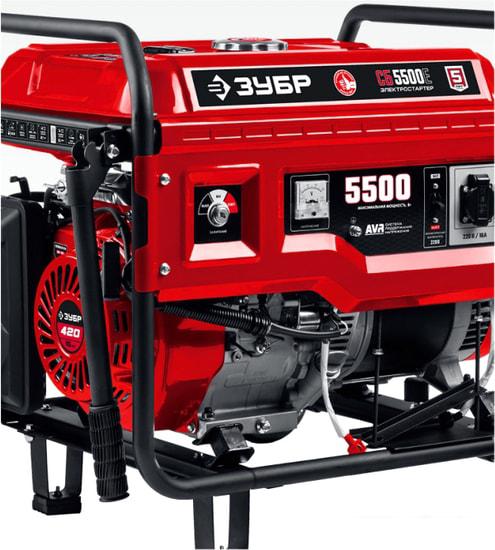 Бензиновый генератор Зубр СБ-8000- фото2