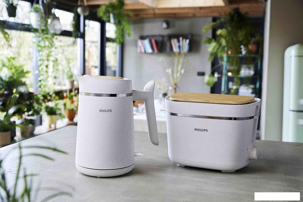 Электрический чайник Philips HD9365/10 + тостер HD2640/10- фото2