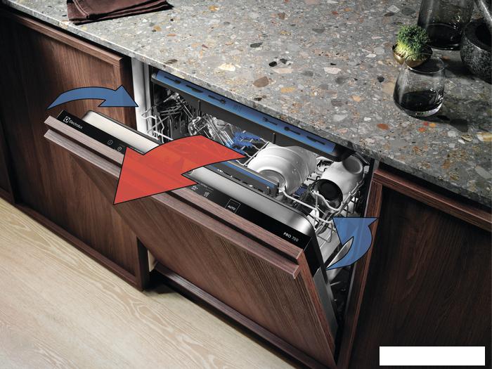 Встраиваемая посудомоечная машина Electrolux SatelliteClean 600 EEM43200L- фото4