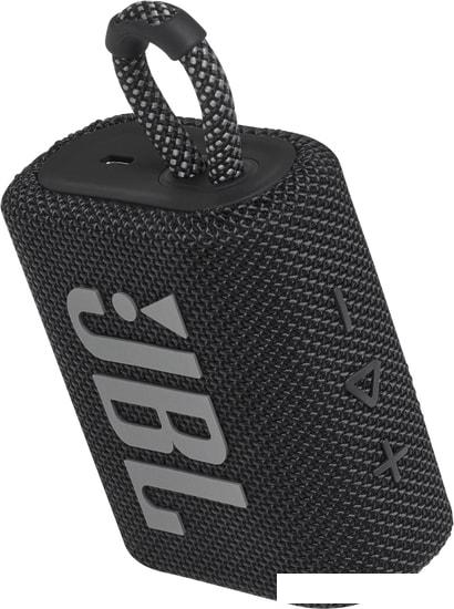 Беспроводная колонка JBL Go 3 (черный)- фото4