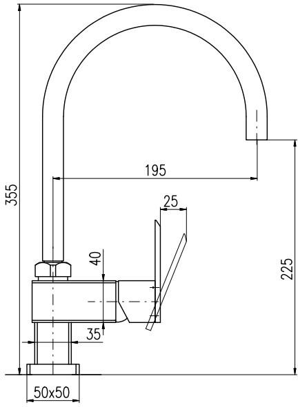 Смеситель Slezak RAV Yukon YU114.5- фото2