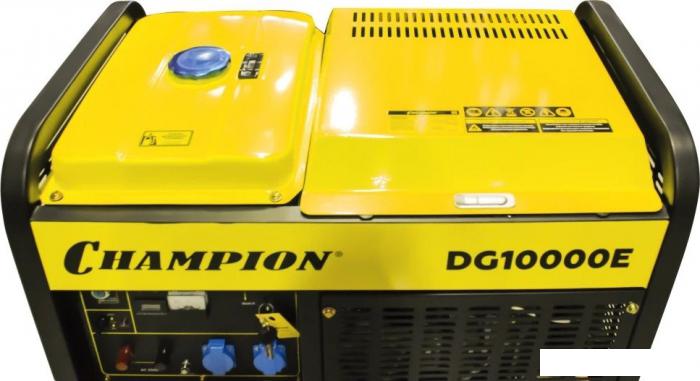 Дизельный генератор Champion DG10000E- фото3
