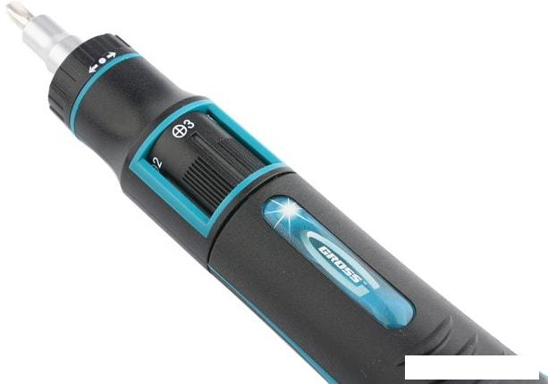 Набор отвертка с битами GROSS 11601 (11 предметов)- фото3