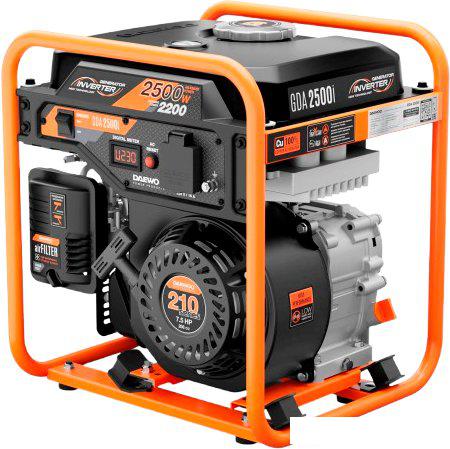 Бензиновый генератор Daewoo Power GDA 2500i8- фото