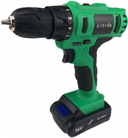 Дрель-шуруповерт Zitrek Greenpower 16-Li 063-4075 (с 2-мя АКБ, кейс)- фото3