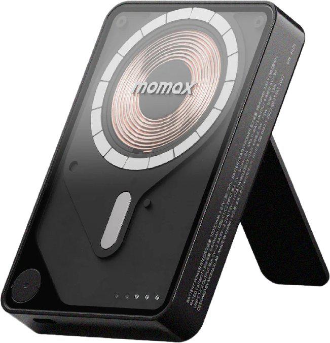 Внешний аккумулятор Momax 1-Power X Pro+ Magnetic Built-In USB-C IP132 10000mAh (черный)- фото