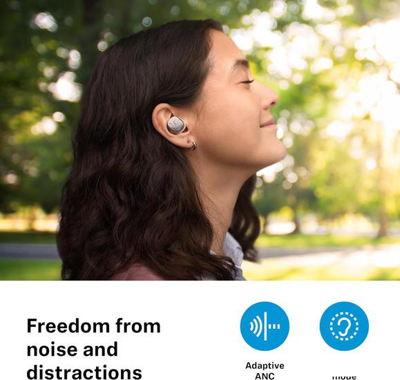 Наушники Sennheiser Momentum True Wireless 4 (белый/серебристый)- фото3