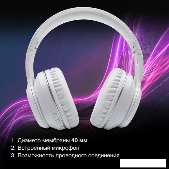 Наушники Hyundai H-HP103 (белый)- фото4